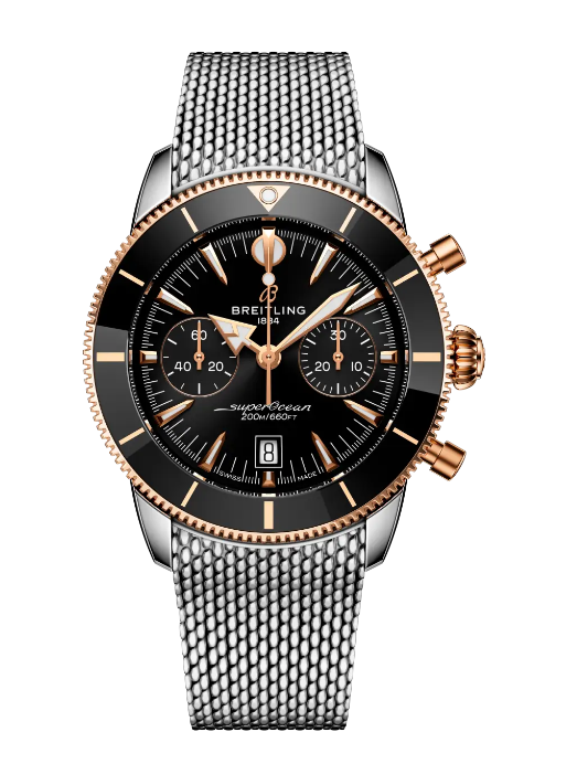 Review Breitling SUPEROCEAN HERITAGE B01 CHRONOGRAPH 42 Replica watch UB0156H11B1A1